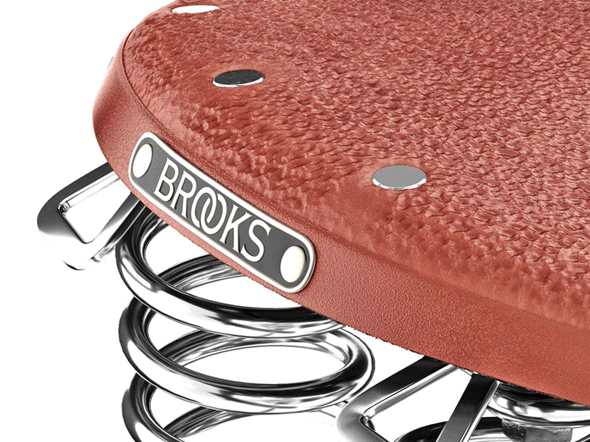 Brooks B67 Short 皮革座墊 蜂蜜色