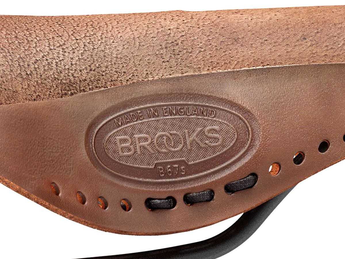 Brooks B67 Softened 皮革座墊 深棕色