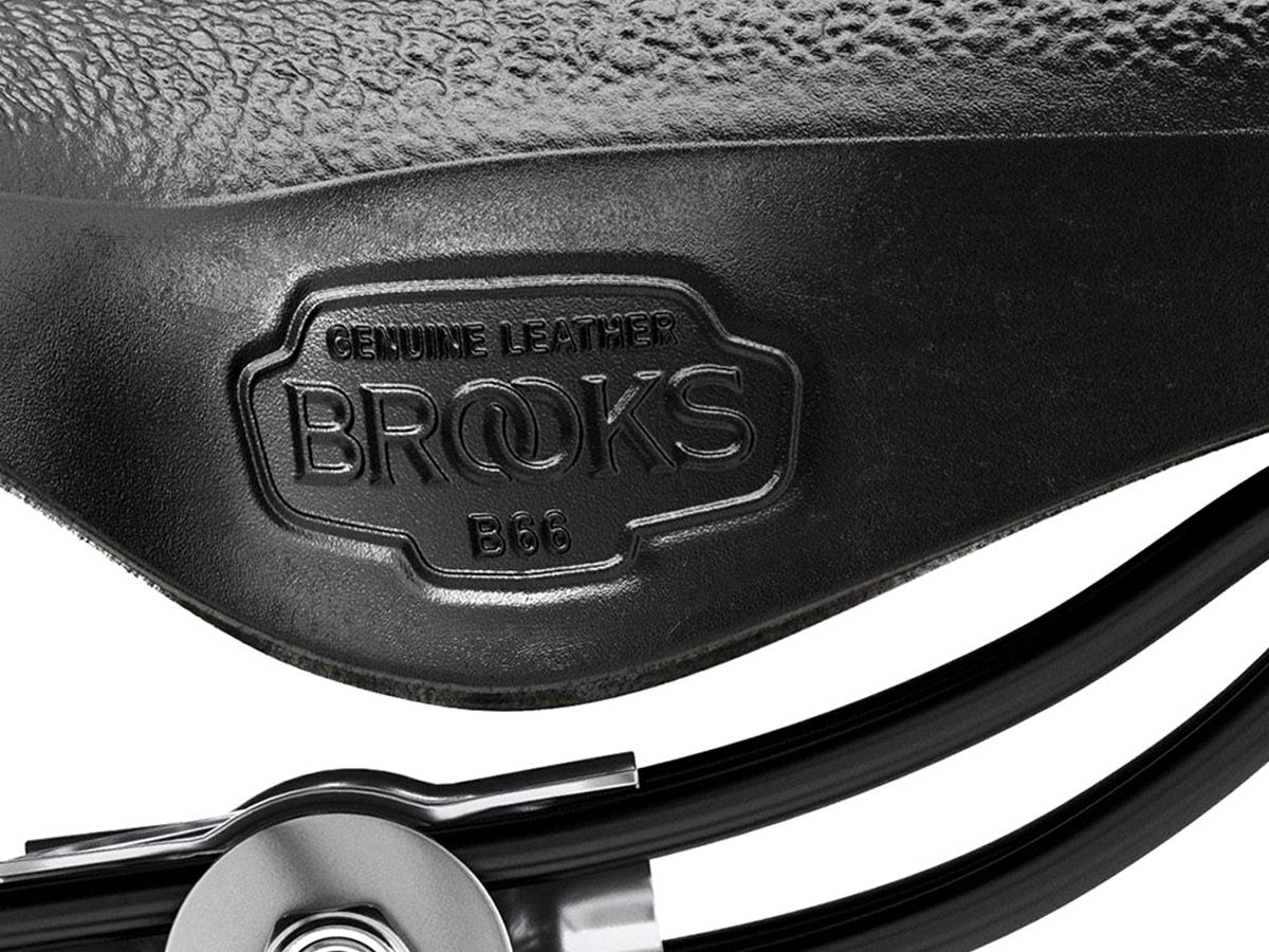 Brooks B66 皮革座墊 黑色