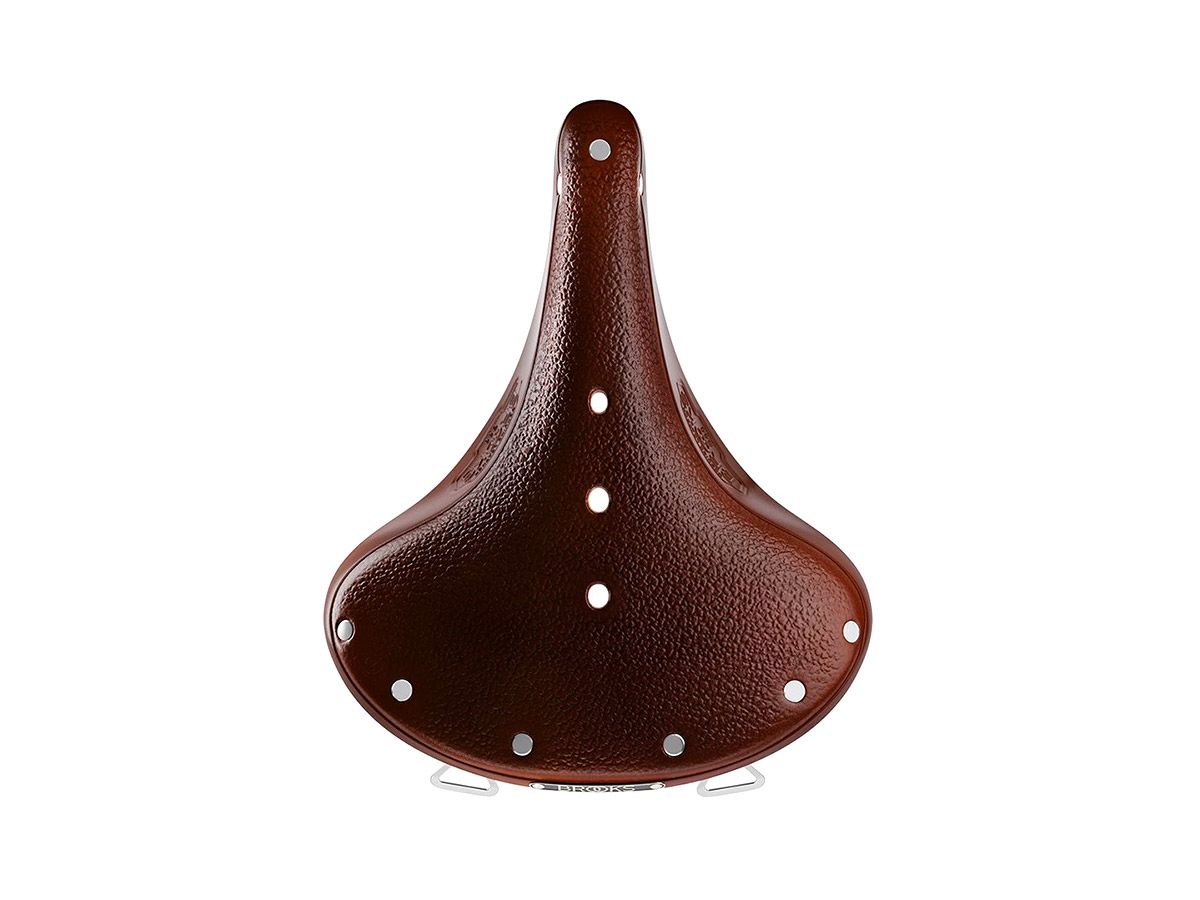 Brooks B66 皮革座墊 褐色