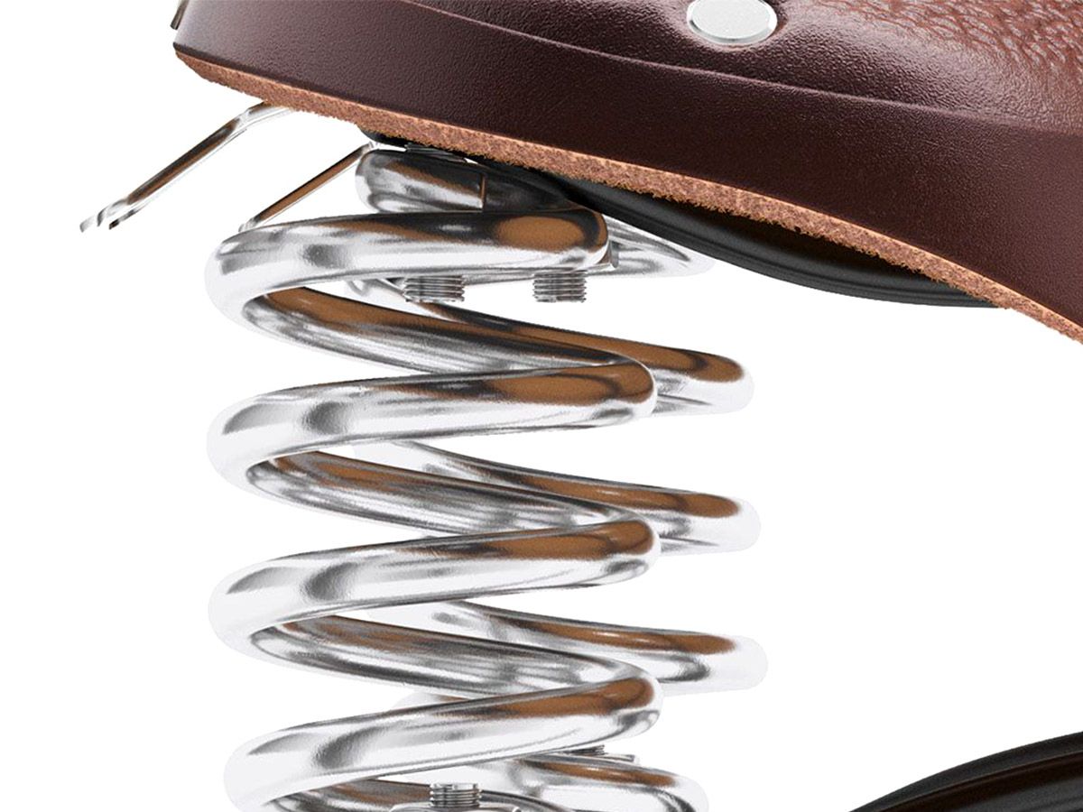 Brooks B66 皮革座墊 褐色