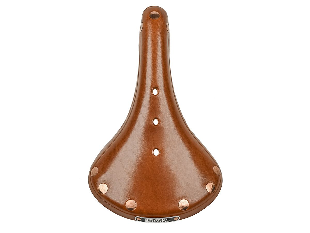 Brooks B17 Special Titanium 皮革座墊 蜂蜜色