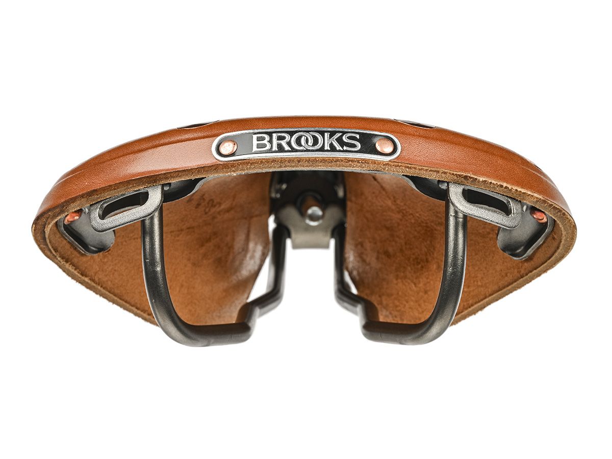 Brooks B17 Special Titanium 皮革座墊 蜂蜜色