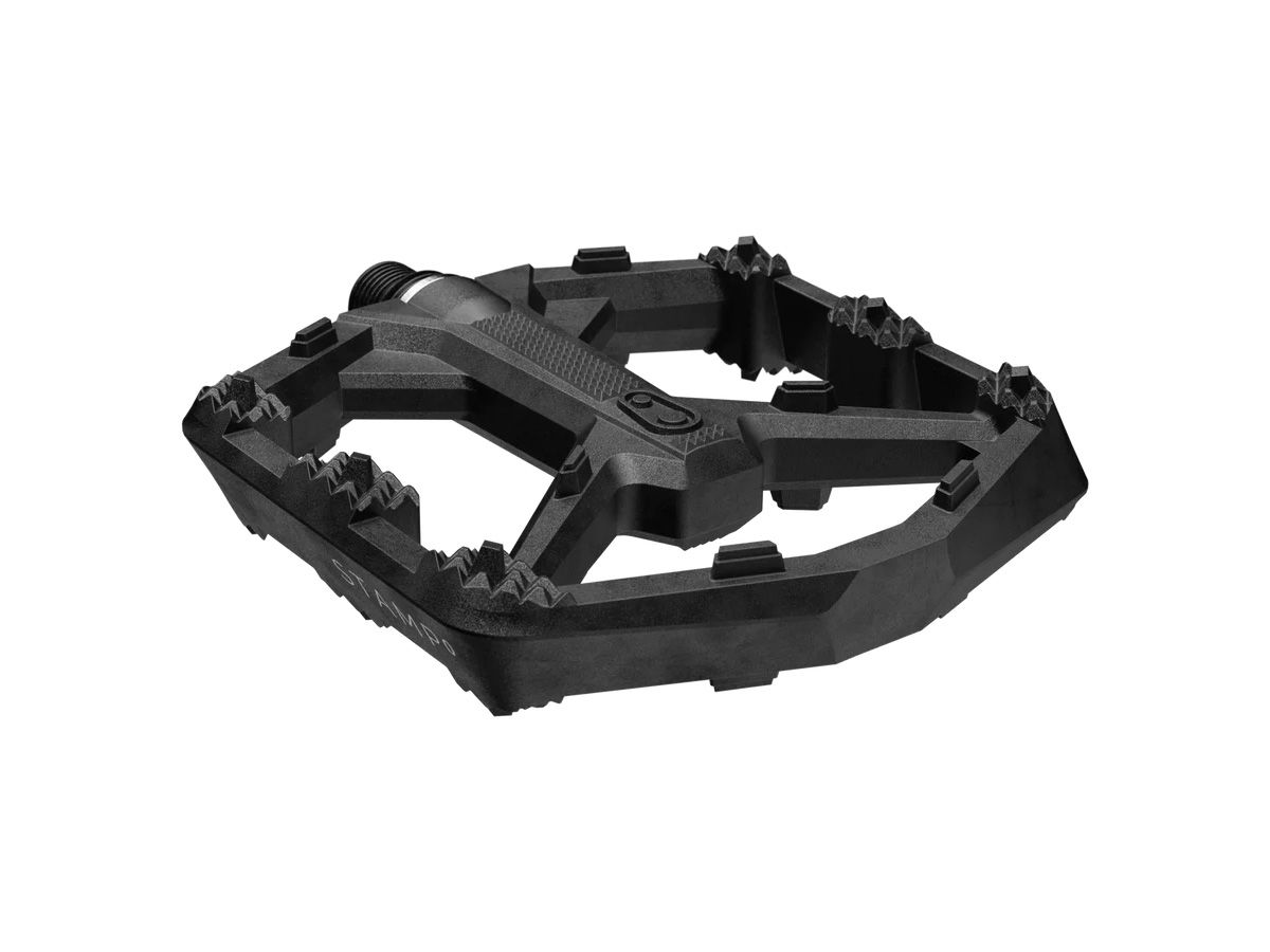 Crankbrothers STAMP 0 平板踏板 - 大 黑色