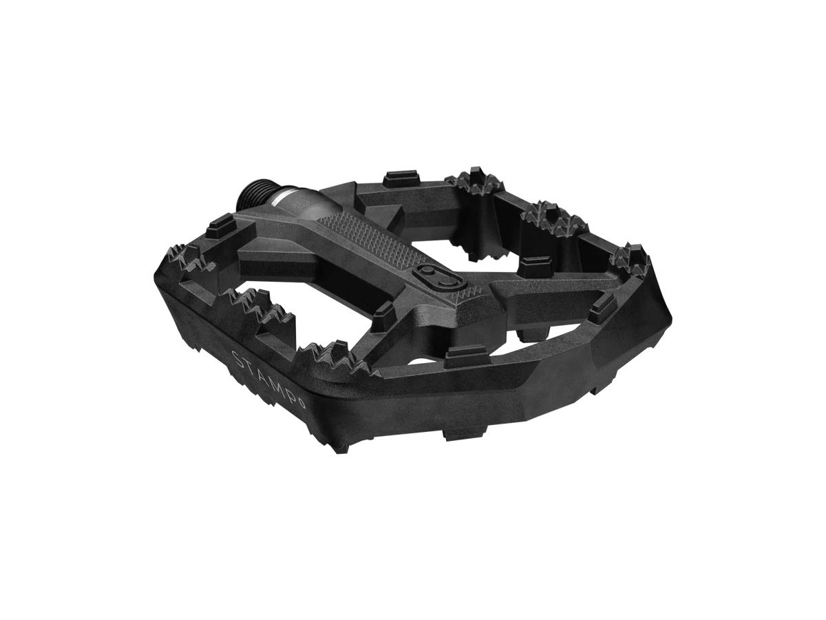 Crankbrothers STAMP 0 平板踏板 - 小 黑色