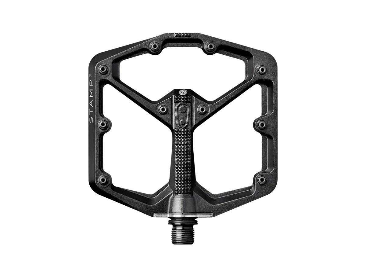 Crankbrothers STAMP 7 平板踏板 - 大 黑色