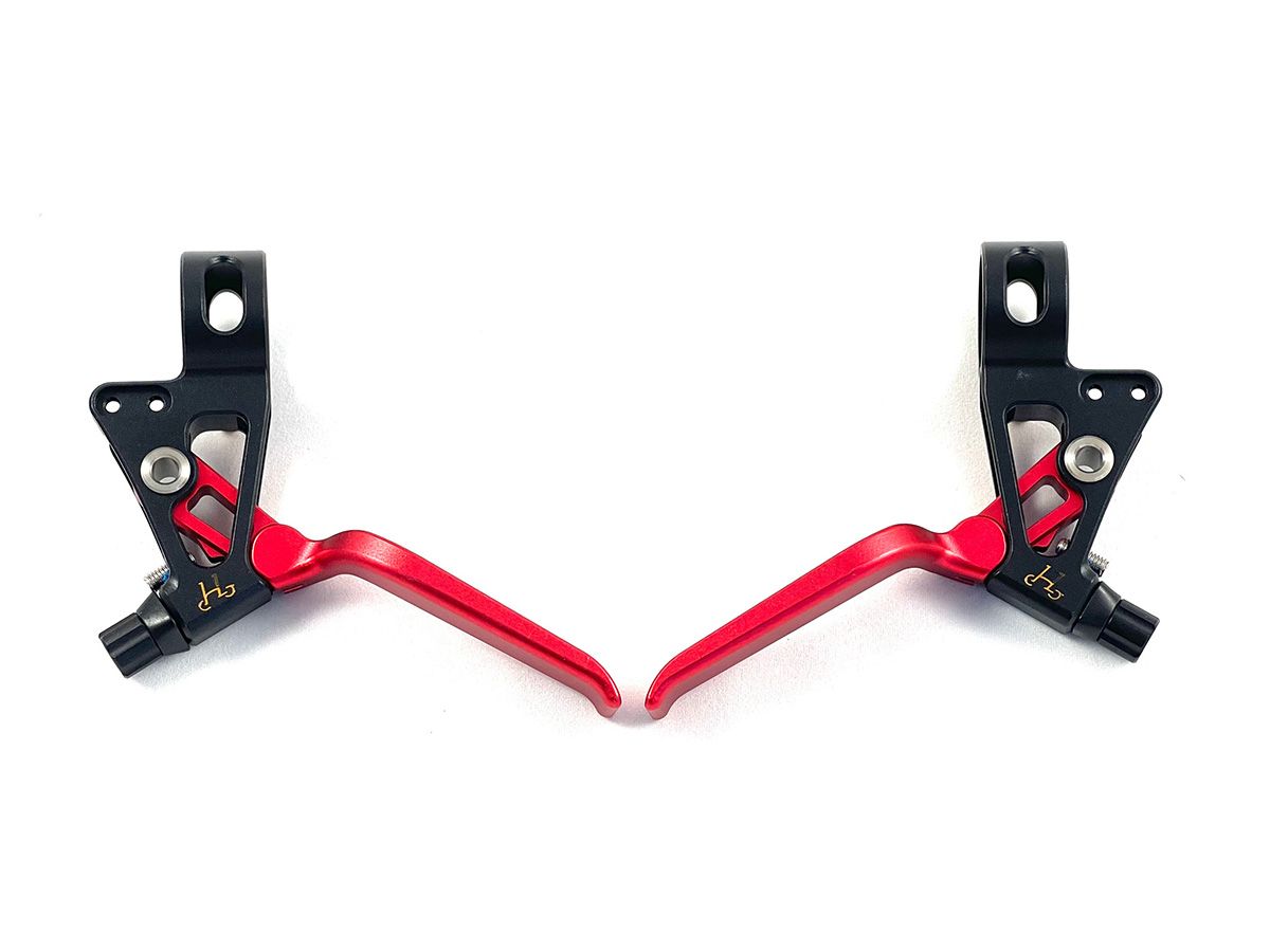 H&H 煞車把手/紅色
