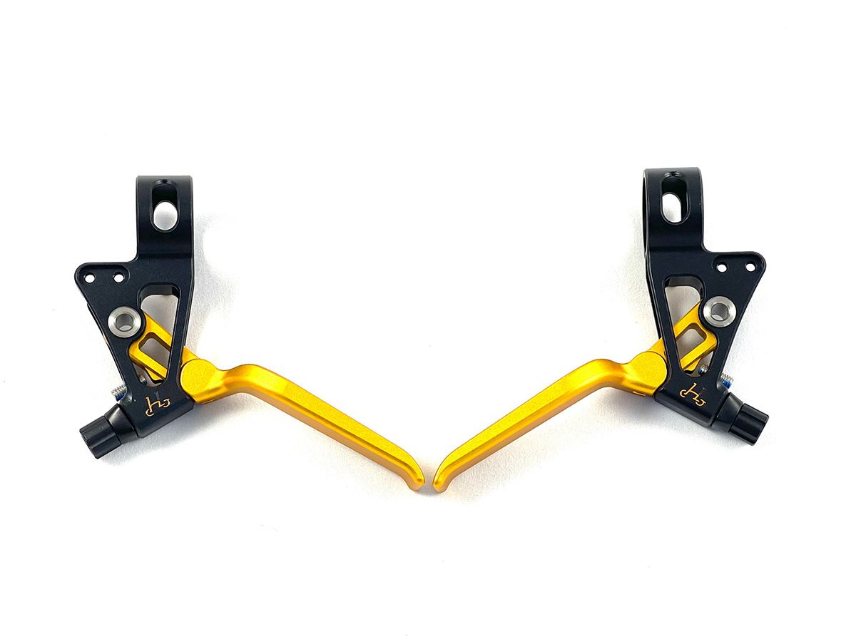H&H 煞車把手/金色