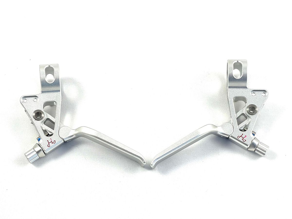 H&H 煞車把手/銀色