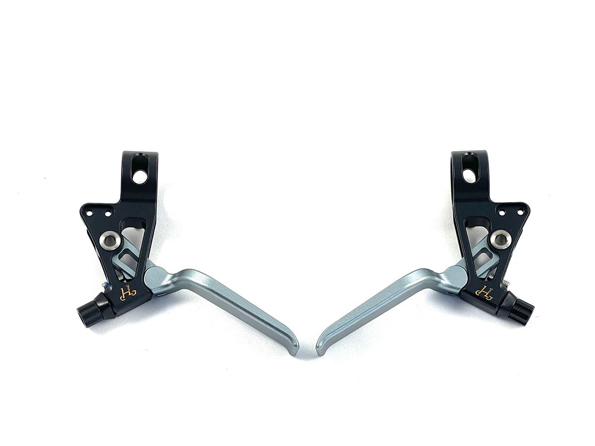 H&H 煞車把手/灰黑