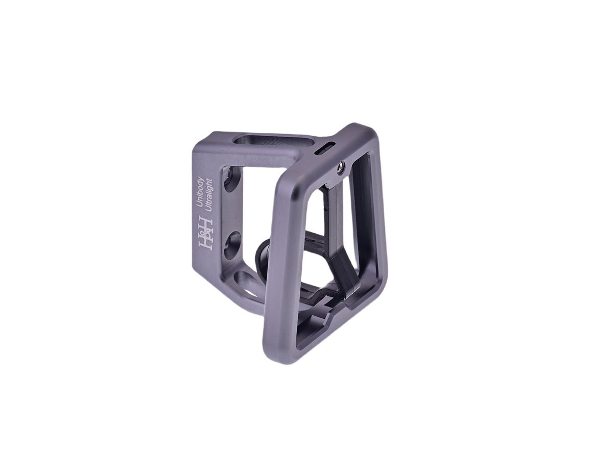 H&H Unibody Carrier Block (一體豬鼻)/銀