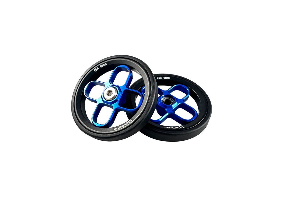 H&H Easy wheels DT 易行輪 66mm/藍黑