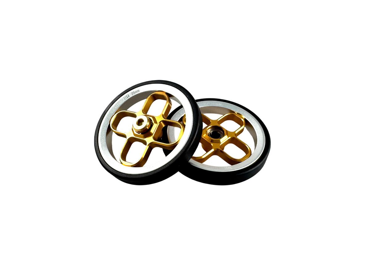 H&H Easy wheels DT 易行輪 66mm/金銀