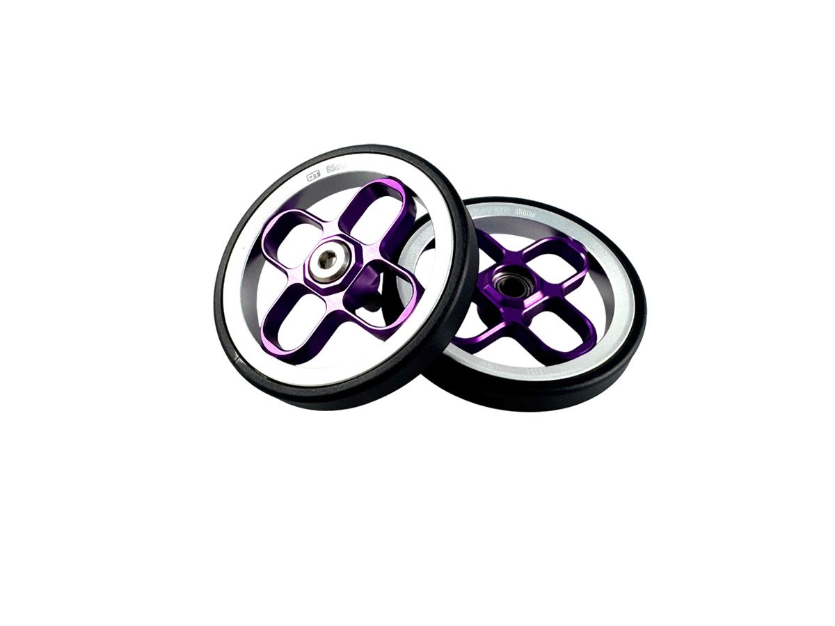 H&H Easy wheels DT 易行輪 66mm/紫銀