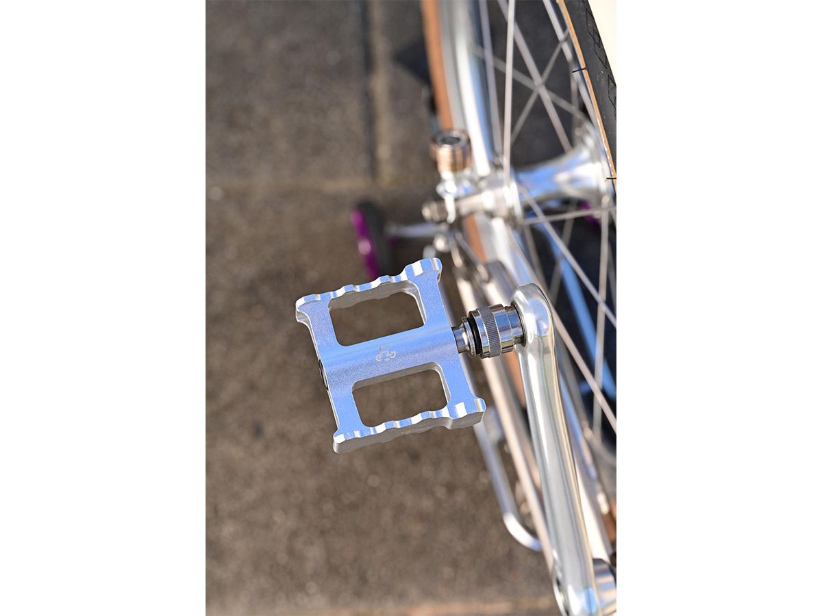 H&H 快拆踏板/銀色銀軸