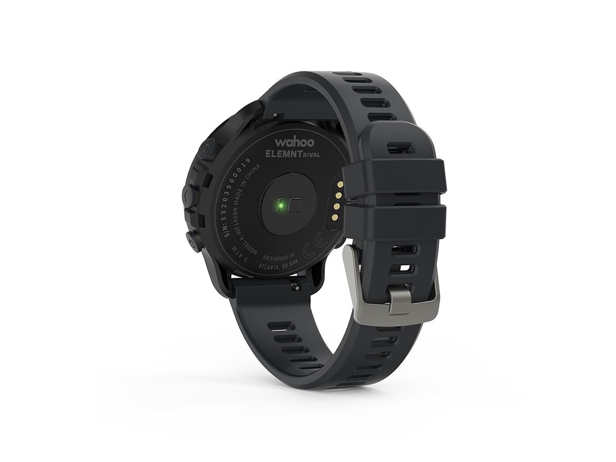 Wahoo ELEMNT RIVAL GPS 智慧型運動手錶 黑色