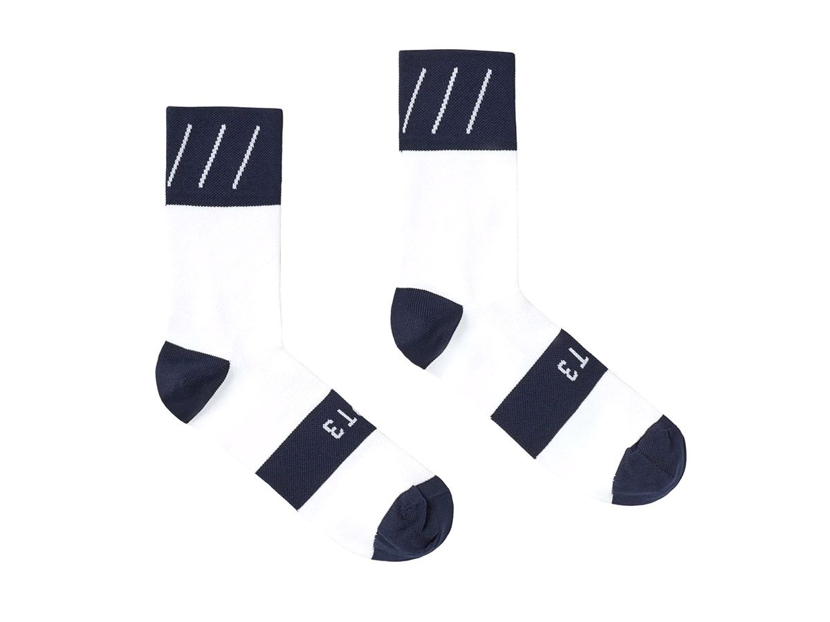 CHPT3 Stripes Road Socks 公路車襪 太空藍/白 M