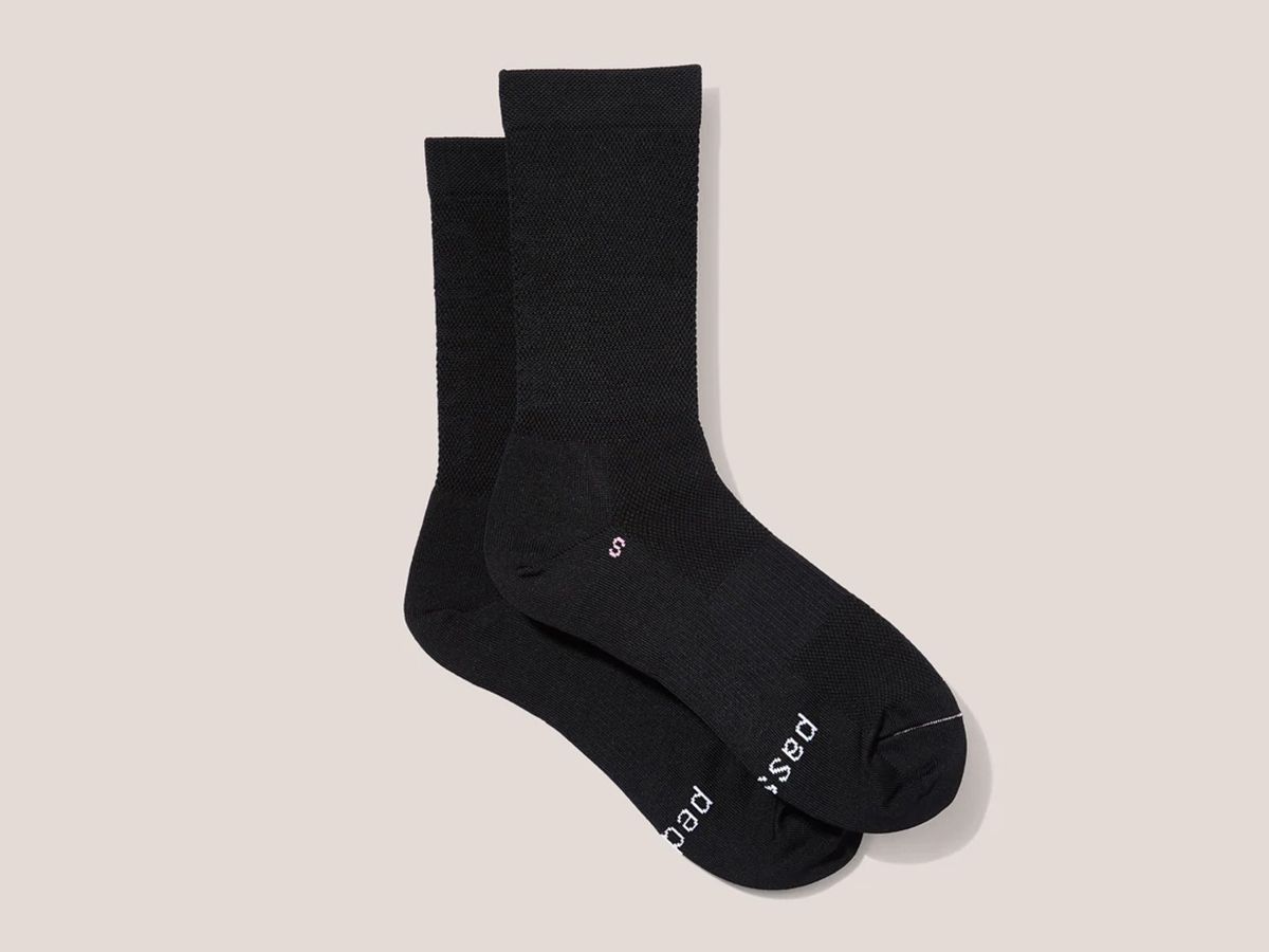 QUOC MONO 自行車襪 - 黑色 M