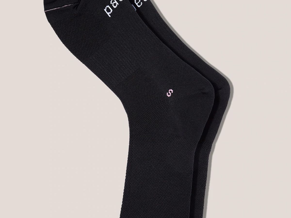 QUOC MONO 自行車襪 - 黑色