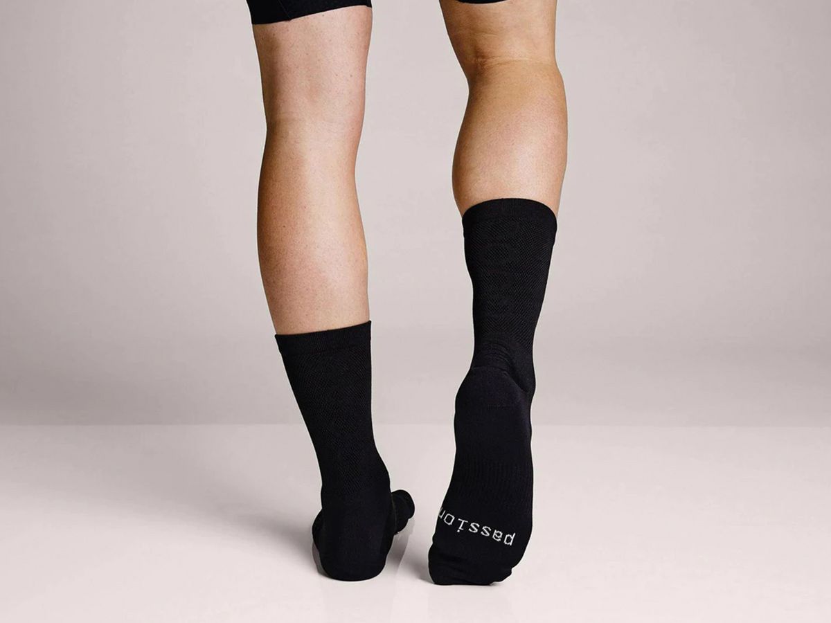 QUOC MONO 自行車襪 - 黑色 S