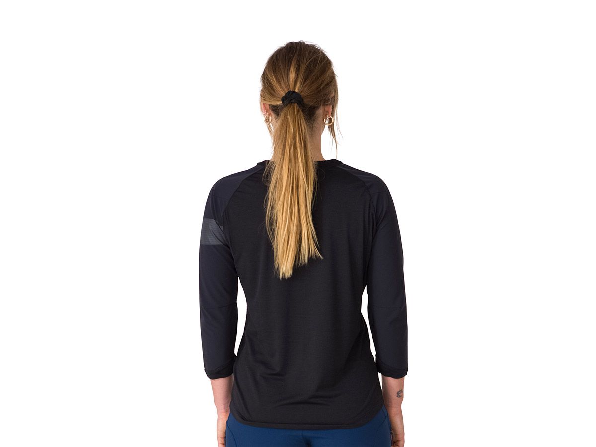 Rapha 女款 3/4袖長 MTB 車衣 黑色