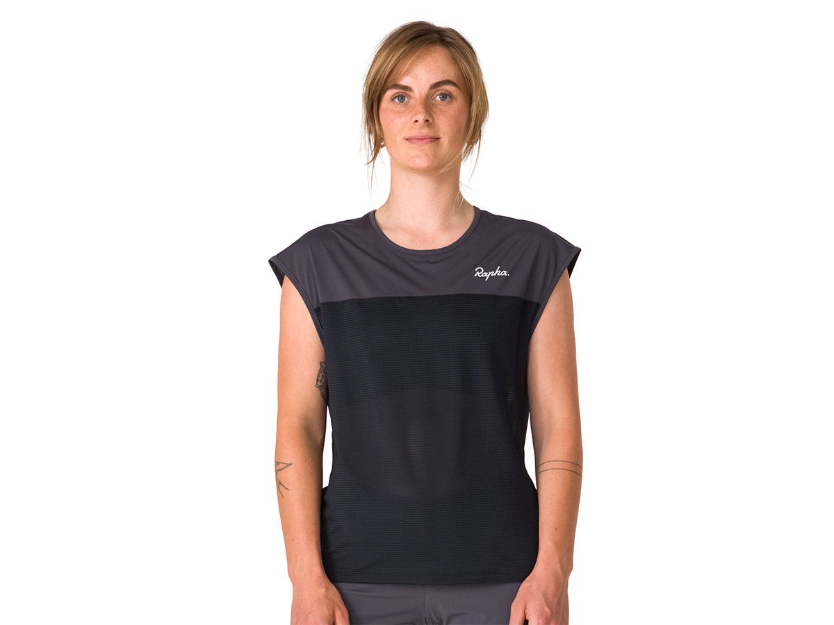 Rapha 女款 輕量無袖背心 灰黑色 S