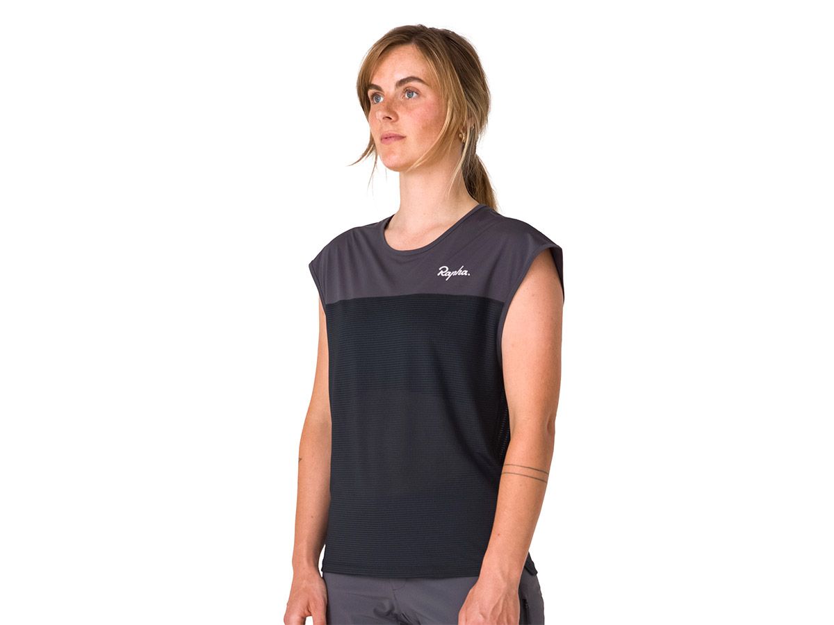 Rapha 女款 輕量無袖背心 灰黑色 XL