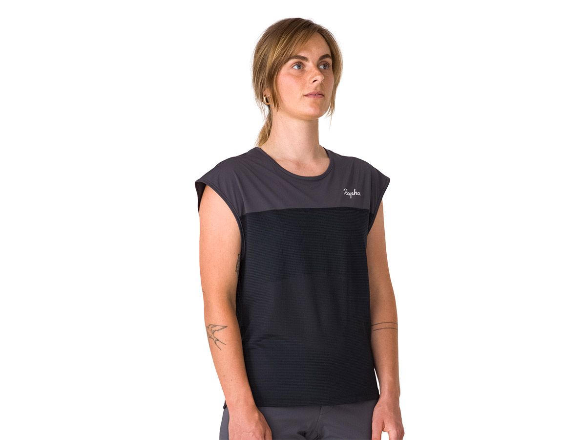 Rapha 女款 輕量無袖背心 灰黑色 XL