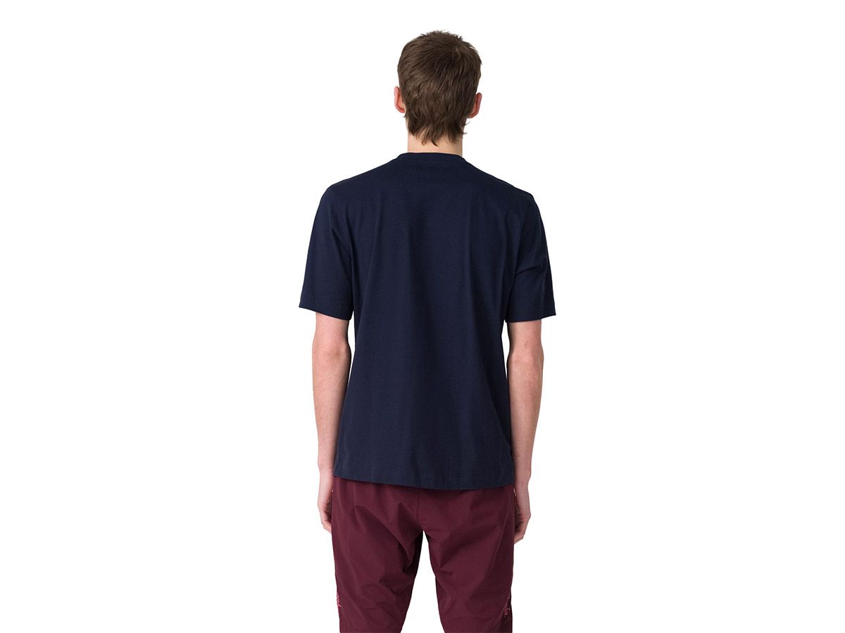 Rapha 男款 Logo T恤 海軍藍/粉紅色 XL