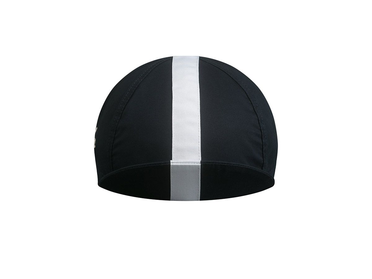 Rapha Cap II 自行車小帽 黑/白色 
