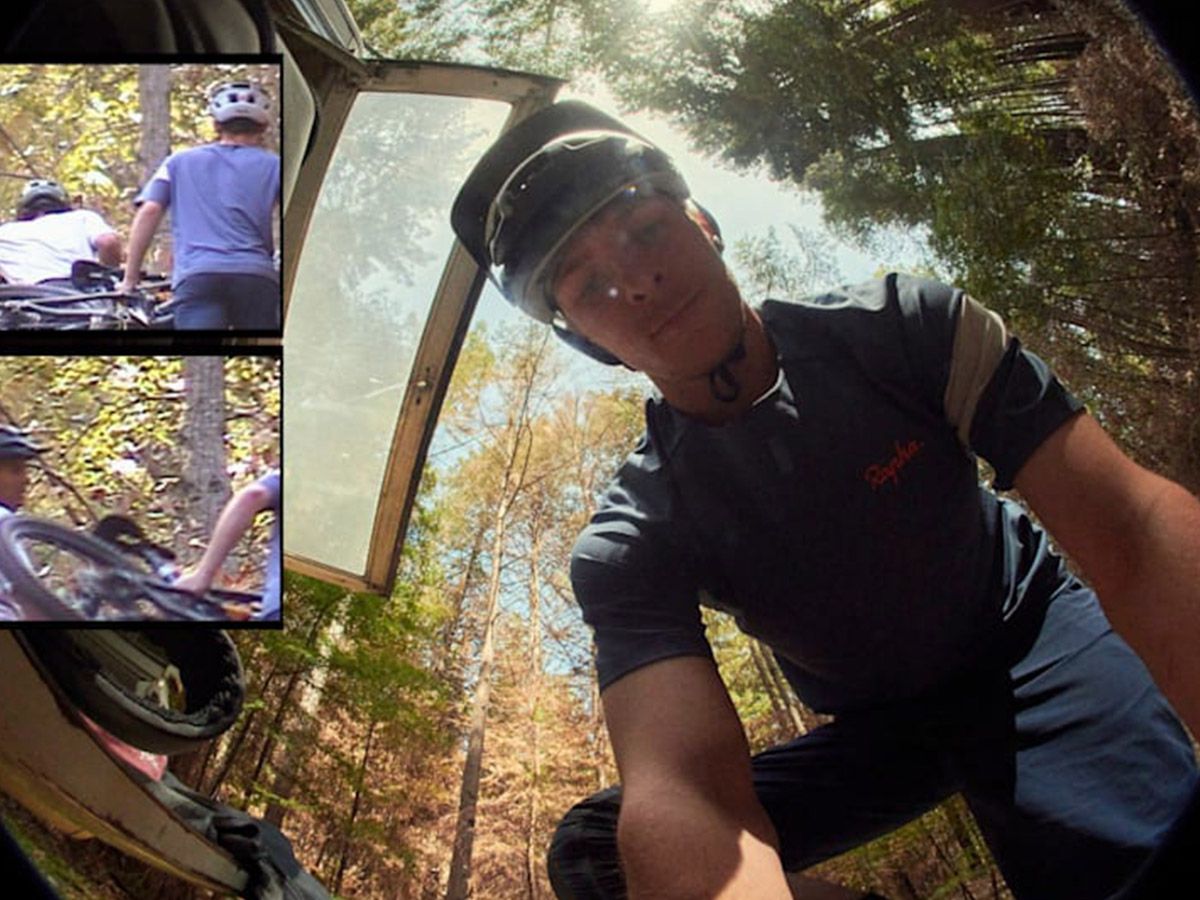 Rapha 男款 MTB 短袖T恤 海軍藍 L