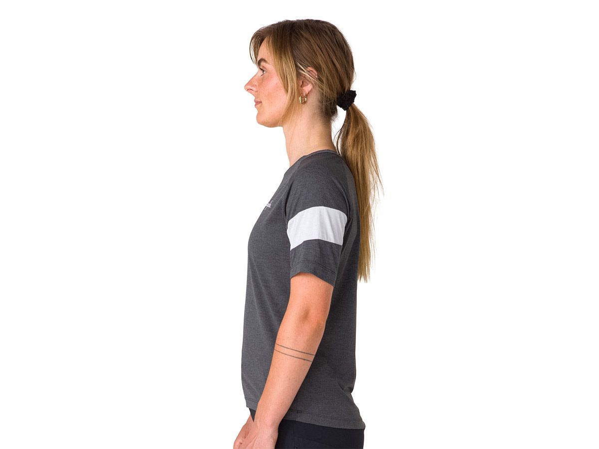 Rapha 女款 Trail 機能短袖T恤 深灰色 XL