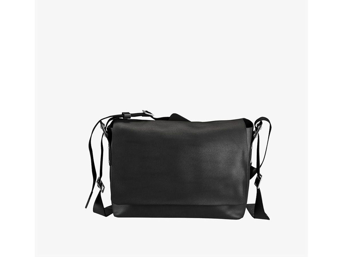 Brooks Barbican 帆布側背包 13L 黑色