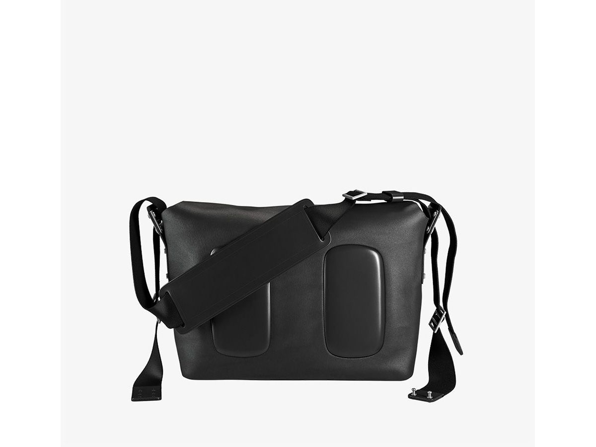 Brooks Barbican 帆布側背包 13L 黑色