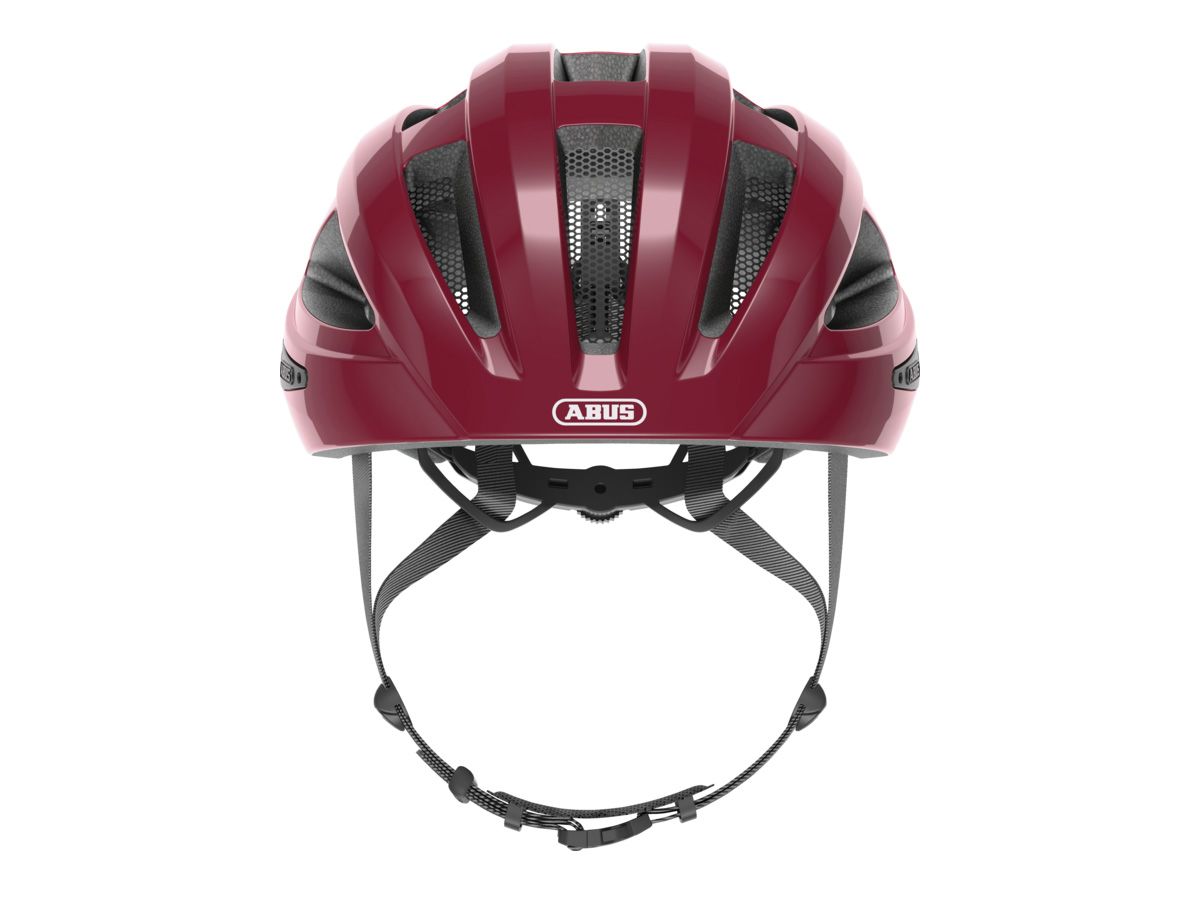 ABUS MACATOR 公路車安全帽 酒紅 L