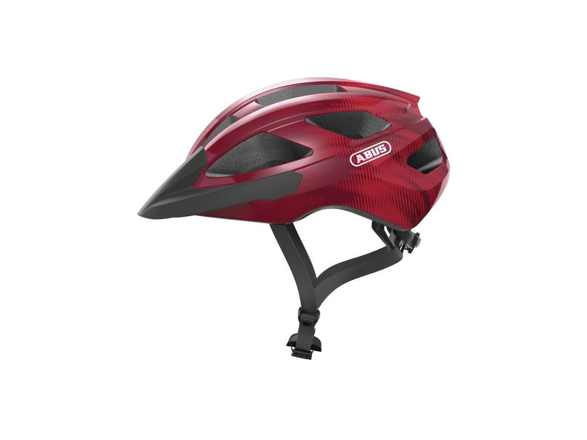 ABUS MACATOR 公路車安全帽 酒紅 L