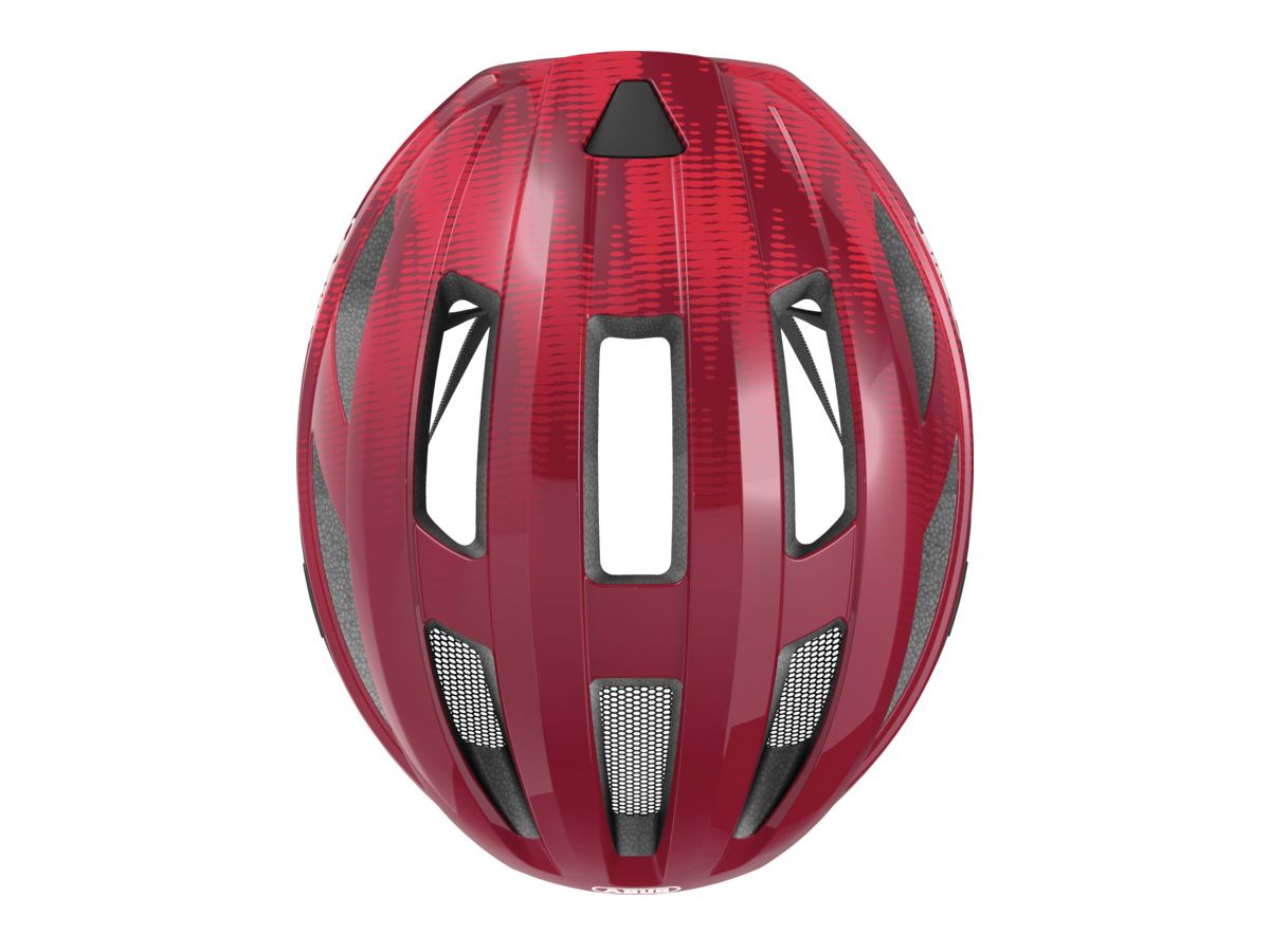 ABUS MACATOR 公路車安全帽 酒紅 L