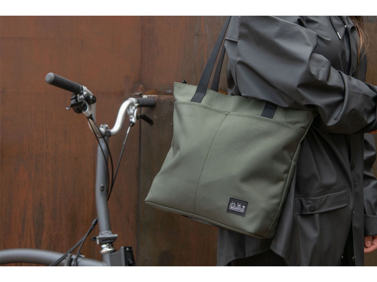 Brompton Borough 托特包 橄欖綠
