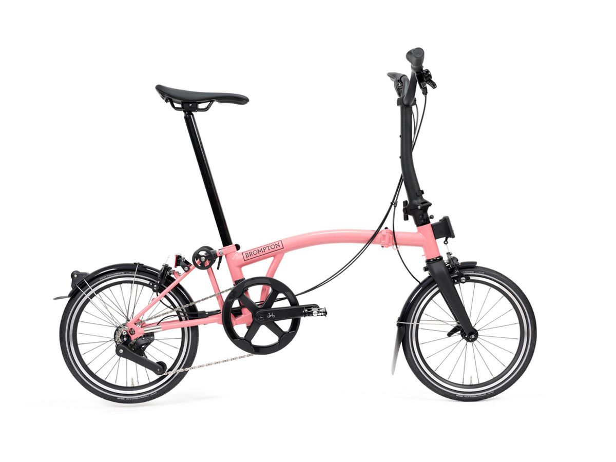 Brompton P Line - 2026 火鶴粉 - M把4速
