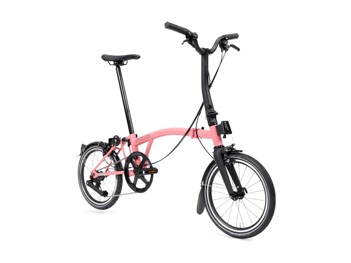 Brompton P Line - 2026 火鶴粉 - M把12速