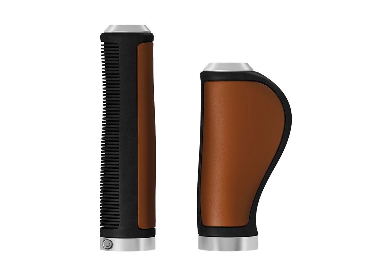 Brooks Ergonomic 皮革車手握 蜂蜜色 130/130