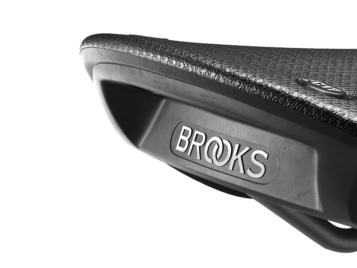Brooks C17S CARVED 女性座墊 灰黑色