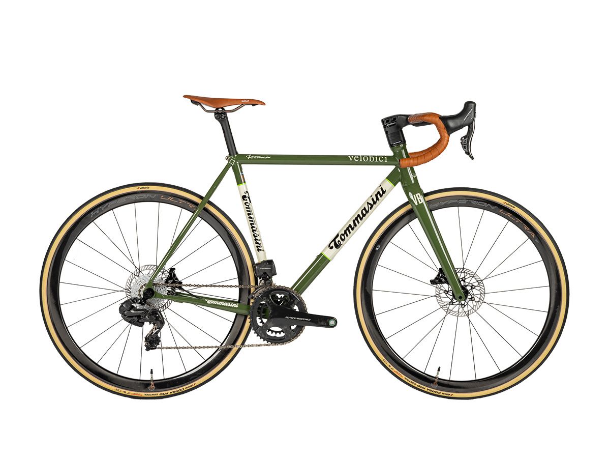 Tommasini Fire ICS 全內線鋼管公路車 - VB Custom Painting/VB 客製聯名塗裝 - CAMPAGNOLO SUPER RECORD WIRELESS 2x12 / 52cm