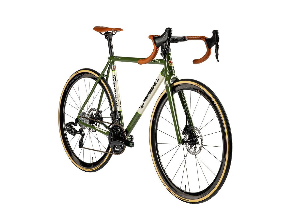 Tommasini Fire ICS 全內線鋼管公路車 - VB Custom Painting/VB 客製聯名塗裝 - CAMPAGNOLO SUPER RECORD WIRELESS 2x12 / 48cm