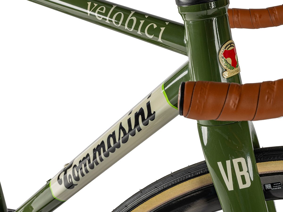 Tommasini Fire ICS 全內線鋼管公路車 - VB Custom Painting/VB 客製聯名塗裝 - CAMPAGNOLO SUPER RECORD WIRELESS 2x12 / 52cm