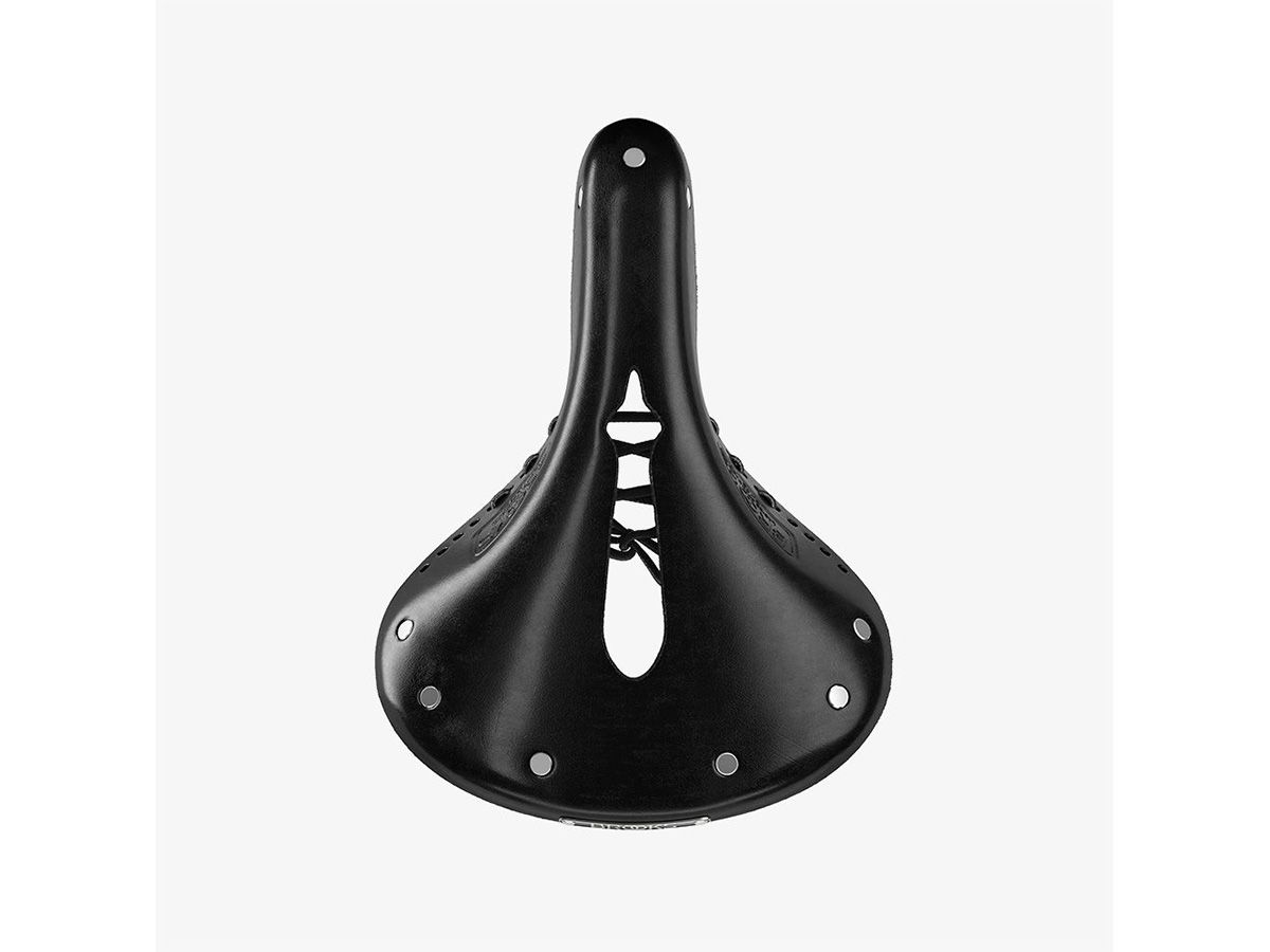 Brooks B17 Carved Short 皮革座墊 黑色