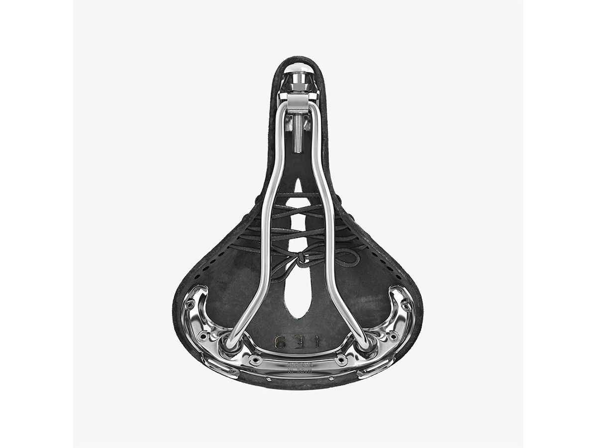 Brooks B17 Carved Short 皮革座墊 黑色