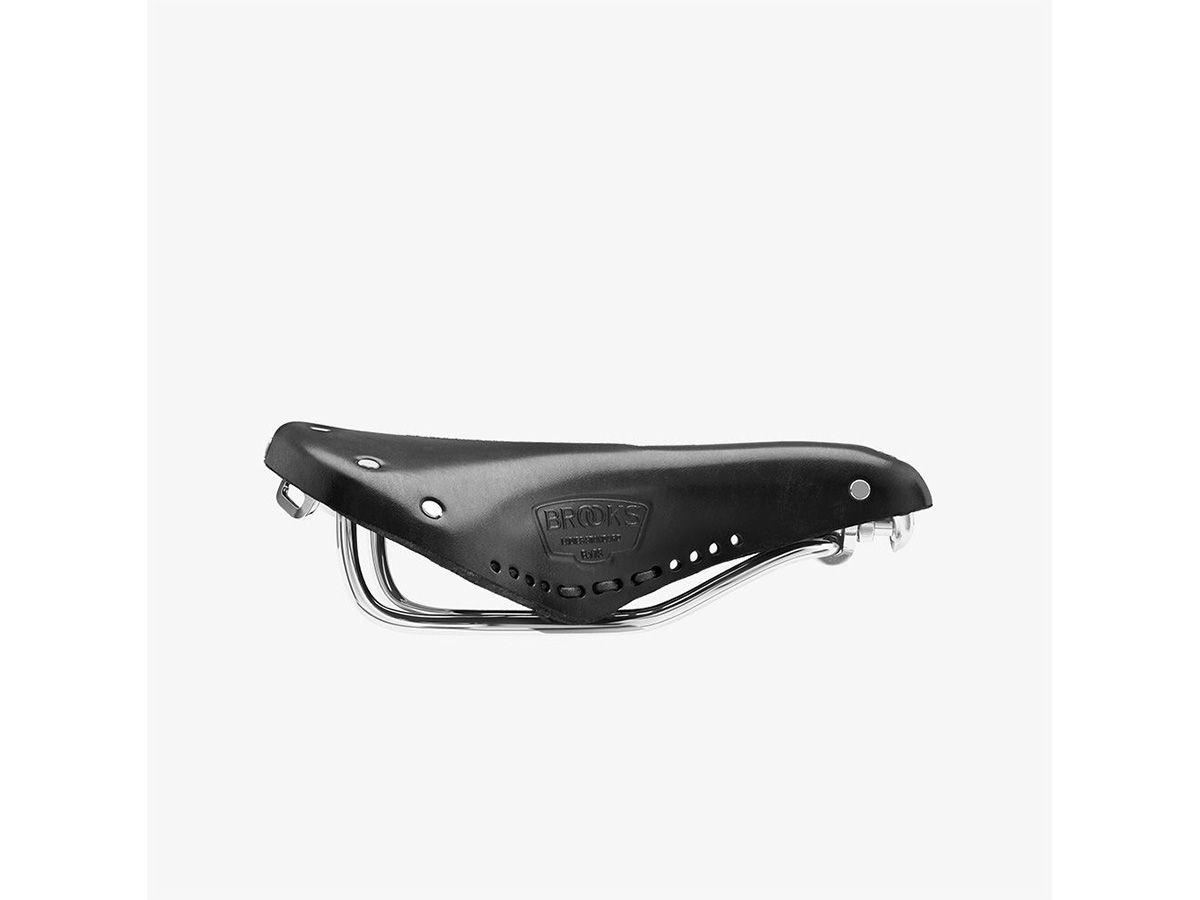 Brooks B17 Carved Short 皮革座墊 黑色