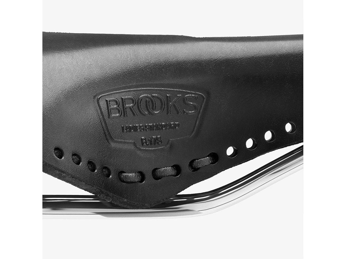 Brooks B17 Carved Short 皮革座墊 黑色