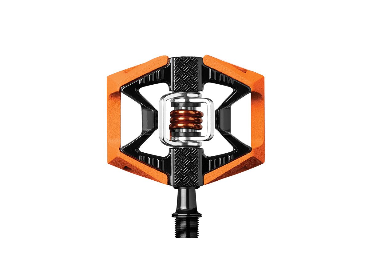 Crankbrothers DOUBLE SHOT 2 卡踏 橘 / 黑色